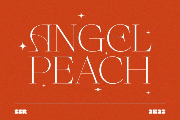 Angel Peach Font for Elegant Design