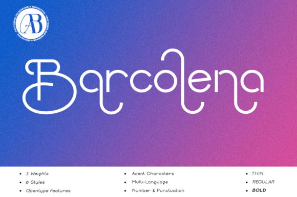 Barcolena: A Modern Font for Professional Branding