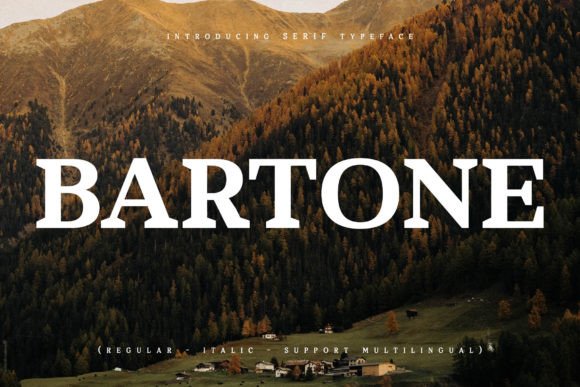Bartone Font Review