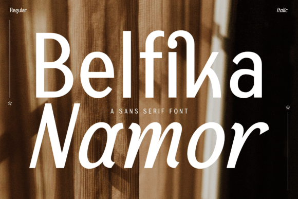 Belfika Namor Font for Business
