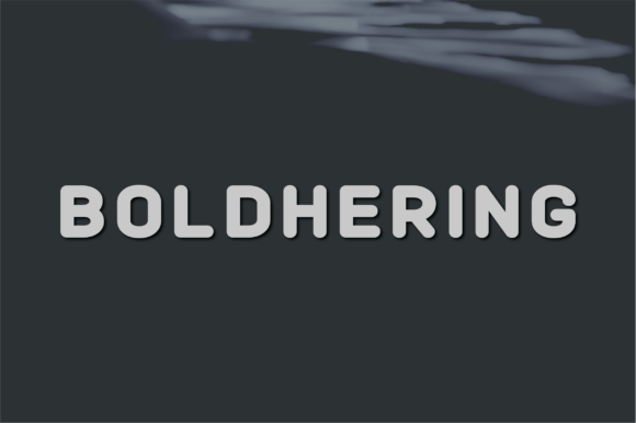 Boldhering: A Font That Defines Your Message