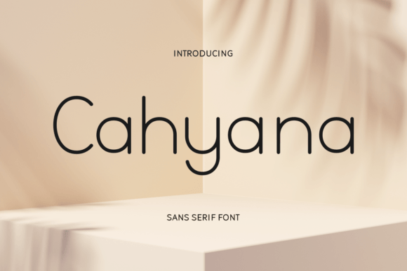 Cahyana: A Font for Polished Branding