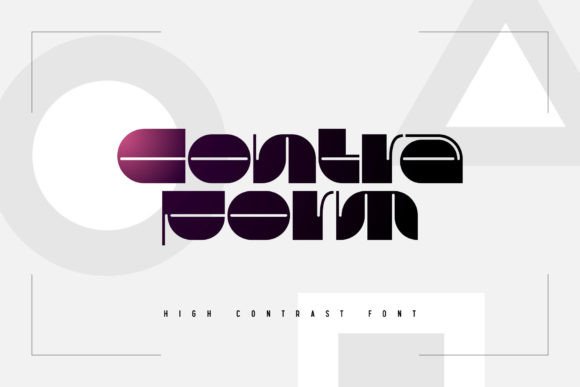 Contraform: A Modern Font for Web Design