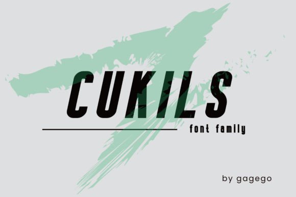 Cukils: A Modern Sans Serif for Designers