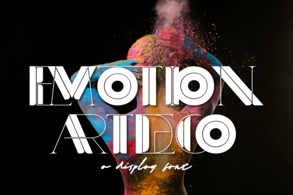 Emotion Artdeco Font for Business