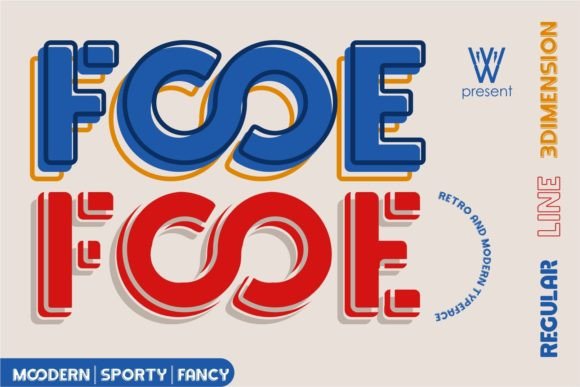 Fooe Fooe: A Bold Font for Digital Campaigns