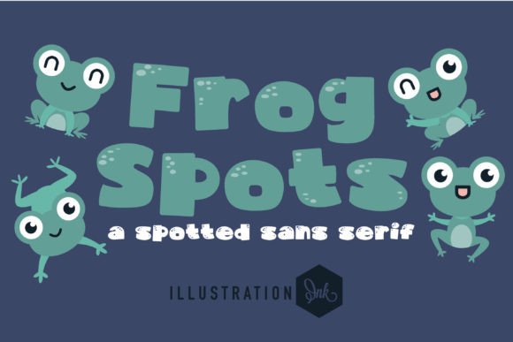Frog Spots Font Review