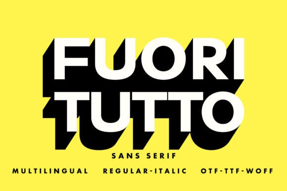 Fuori Tutto Font Review