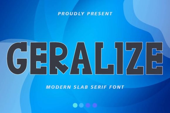Geralize: A Modern Serif Font for Web Design