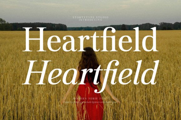 Heartfield: A Stylish Serif for Web Design