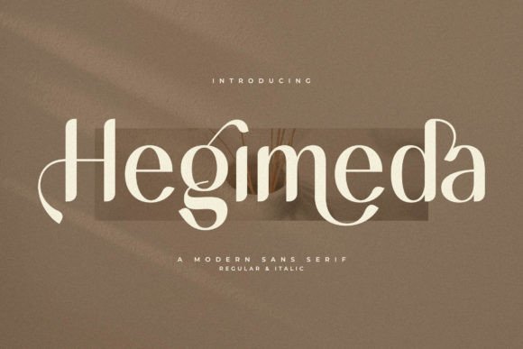 Hegimeda: A Modern Font for Web Design