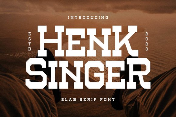 Henk Singer: A Premium Slab Serif Font