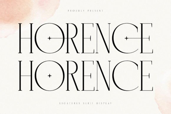 Horence Font: Elegant Branding for Small Businesses