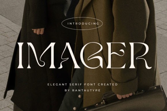 Imager Font: Elegant Serif for Editorial Design