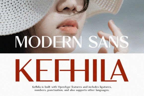 Kefhila: A Modern Font for Professional Branding