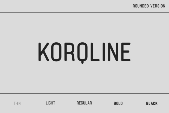 Korqline Rounded: A Font for Modern Campaigns