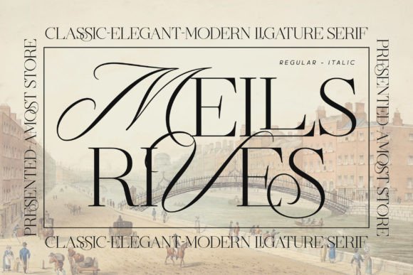 Mells Rives Font for Web Design