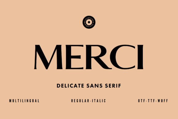 Merci: A Font for Modern Campaigns