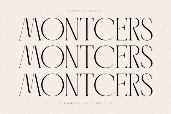 Montcers: A Stylish Serif for Web Design