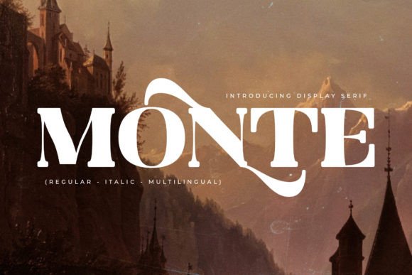 Monte: A Serif Font for Elegant Web Design