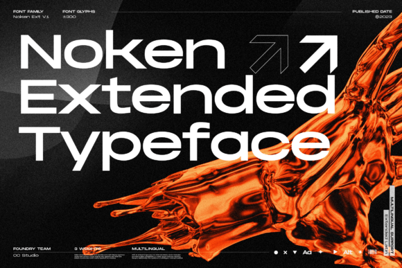 Noken Extended Font for Marketing