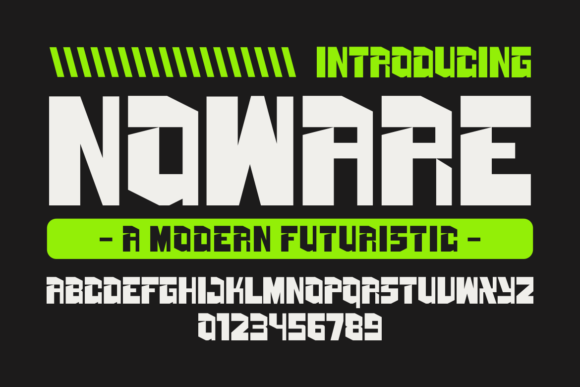 Noware: A Bold Font for Business Branding