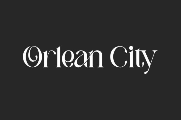 Orlean City: A Stylish Serif for Branding