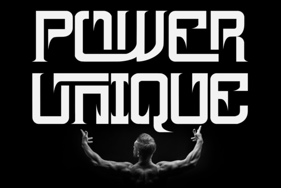 Power Unique: A Font for Elegant Branding