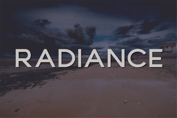 Radiance: A Modern Font for Web Design