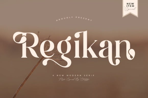 Regikan: A Serif Font That Elevates Campaign Headlines