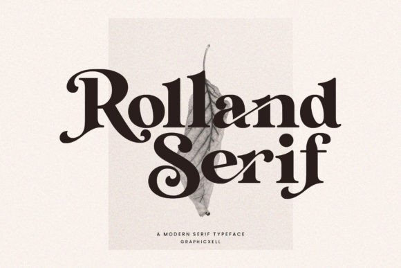 Rolland: A Serif Font for Real-World Design