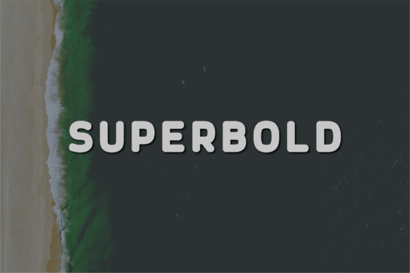 Superbold: A Font for Business Success
