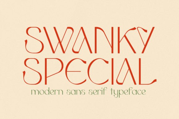 Swanky Special: A Font for Sophisticated Campaigns
