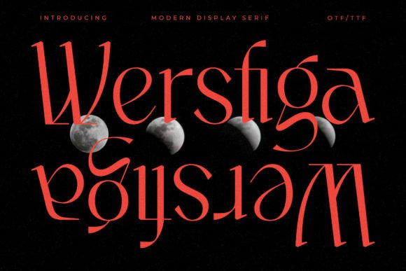 Wersfiga: A Font for Elegant Branding