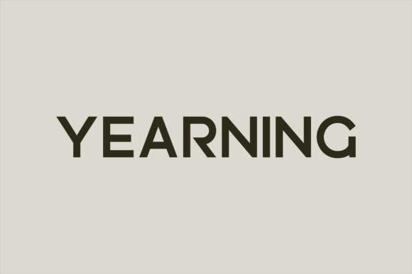 Yearning: A Font for Business Brilliance